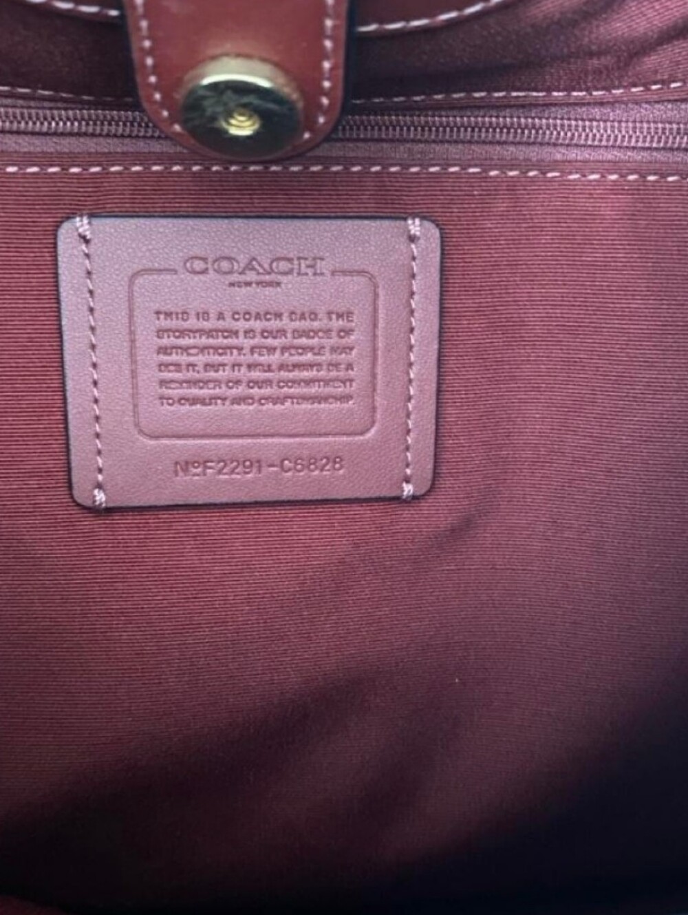 Coach Kristy Shoulder Bag In Colorblock Like New 2022 - Picture 8 of 9